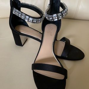 Rhinestone Evening Sandal